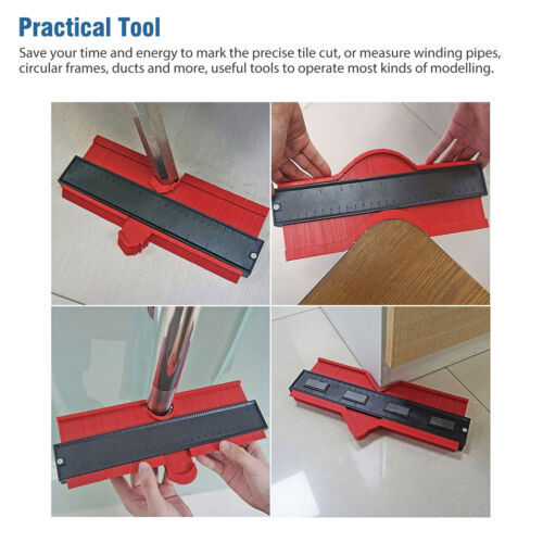 Contour Gauge Saker Duplicator Profile Copy Shape Measuring Tool Contour Gauge Duplicator Profile Copy Shape Measuring Ruler Tool.