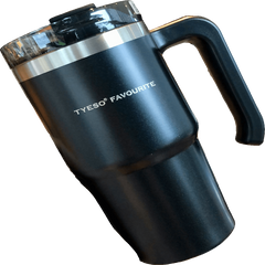 Portable Handle Stainless Steel Thermos Mug for Coffee Tumbler with Straw ,Water Bottle.