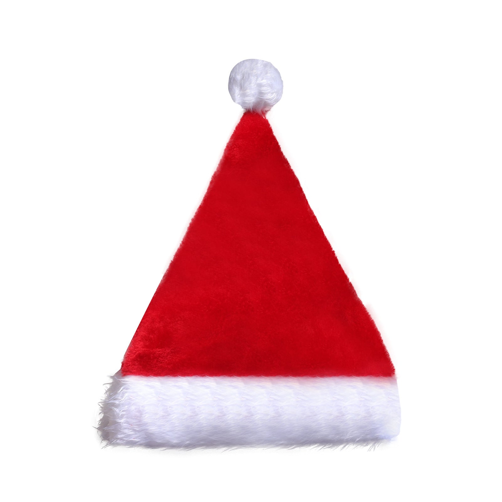 LED Santa Hat – Plush Christmas Light-Up Hat for Adults & Kids | Festive Holiday Decoration.