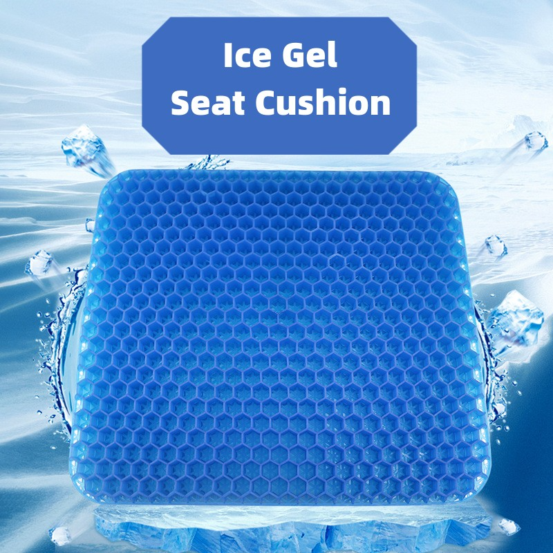 Car Seat Cushion Single Piece Honeycomb Gel .