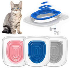 Cat Toilet Training Kit Reusable.